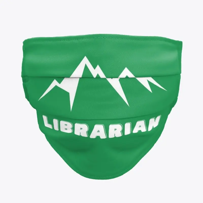 Librarian Mountain School Face Mask